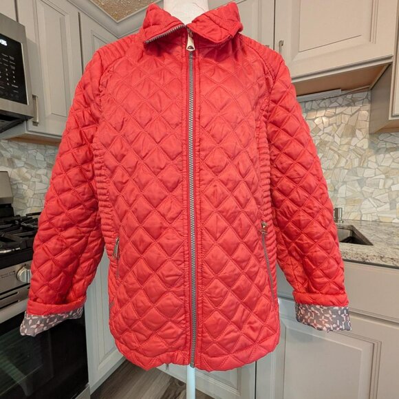 Marc New York, Andrew Mar Quilted Jacket, XL, Red, Long Sleeve Puffer Jacket - Picture 5 of 11
